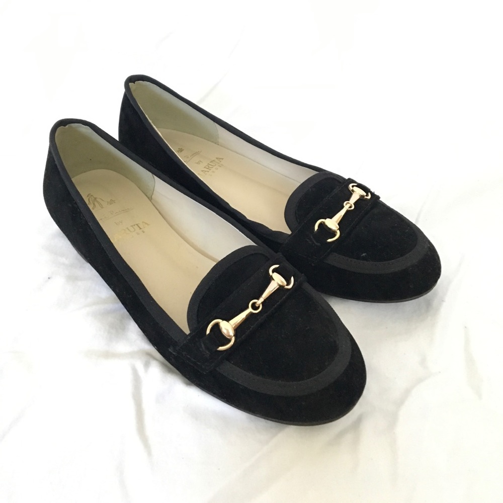 Velvet Loafers by Haruta Shoes